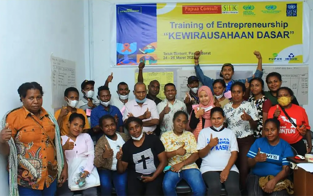picture of Papua Consult SIK Adakan Pelatihan Kewirausahaan Dasar Bagi 25 Peserta di Teluk Bintuni